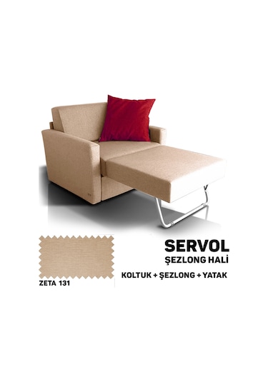 Servol Tekli Yataklı Koltuk - Zeta 131