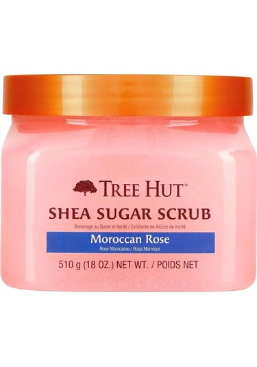 Tree Hut Moraccan Rose Shea Sugar Scrub Vücut Peelingi 510 G