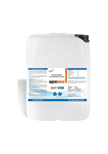 Agrobera 20 L Sıvı Organomineral Gübre
