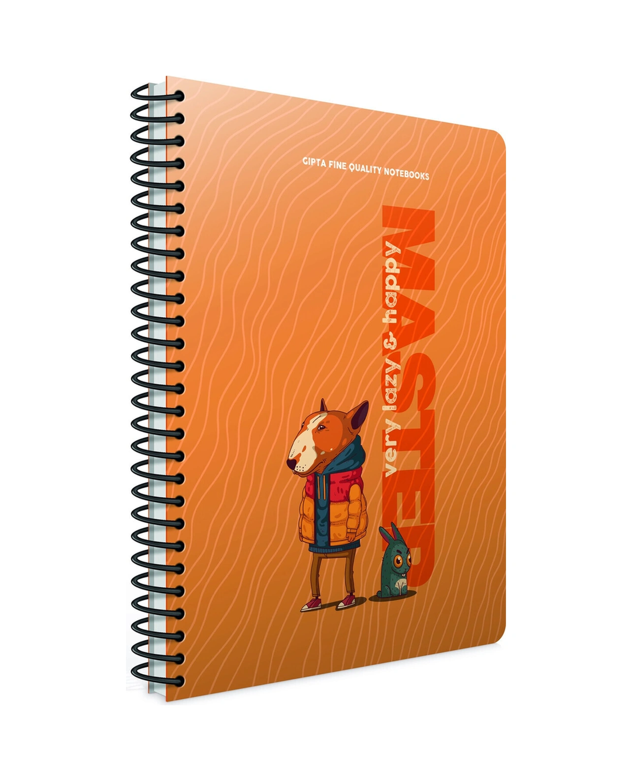 Lazy Master Spiralli Karton Kapak Defter 17x24cm 80 Yaprak Kareli 4 Lü Paket 6168 Diğer