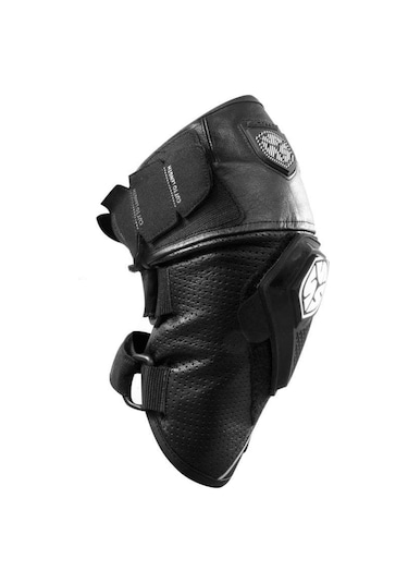 Motosiklet Deri Dizlik Set Dayanıklı Hava Alabilen Deri Kumaş Çift Kademe Korumalı Motor Dizlik