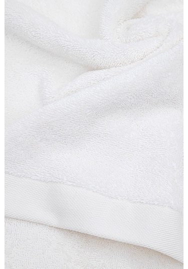 Ecocotton Basic Krem %100 Organik Pamuk Banyo Havlusu 80 150 Cm Krem
