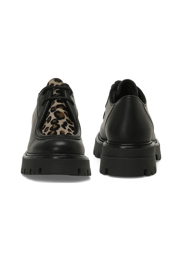 Nine West Lucında 5pr Leopar Kadın Oxford Ayakkabı 000000000102037487 Kahverengi
