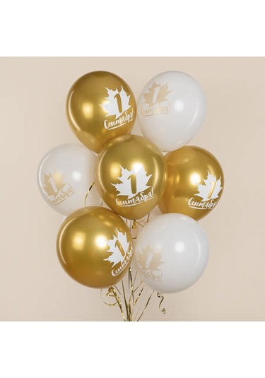 Davajdarit' Okul İçin 1 Eylül Balonları 462099815 BEYAZ