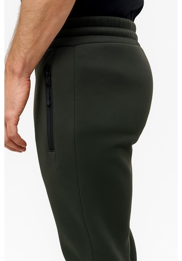 Axxel Erkek Haki Eşofman Altı 3 İplik Şardonlu-p2118 Haki