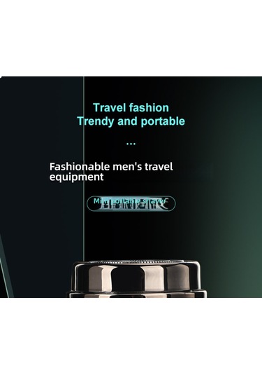 Mini Elektrikli Tıraş Makinesi, Şarjlı, Su Geçirmez, Taşınabilir Mavi