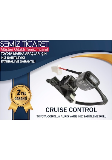 Esemiz 2008-2018 1.6 Corolla Uyumlu Benzin/lpg Hız Sabitleme Kapaklı