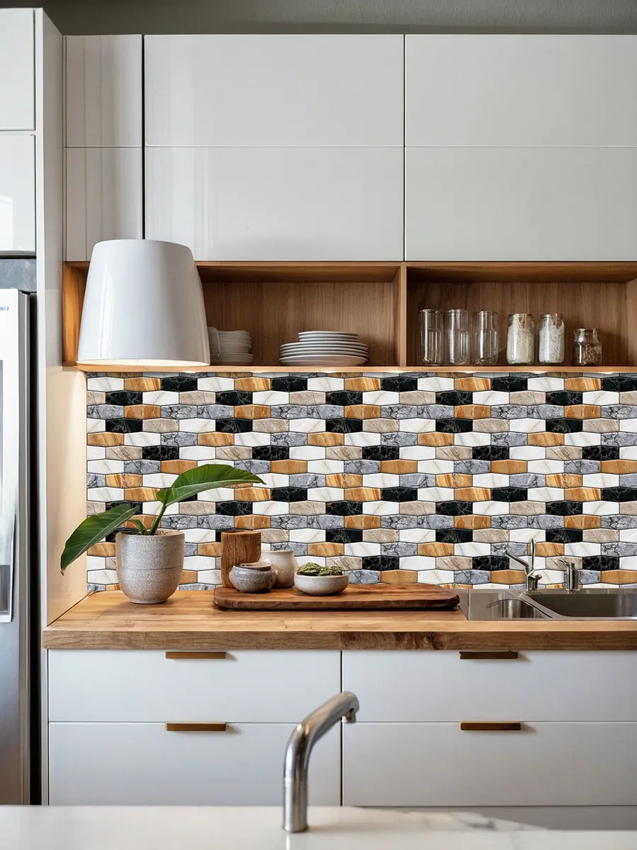 Pureflex Duvarlar İçin Kendinden Yapışkanlı 3d Paneller 30x30 Cm, 10 Adet 335510824