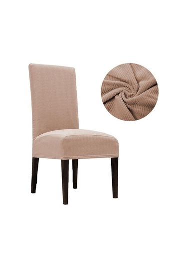 Jms Haki Yüksek Streç Süper Yumuşak Sandalye Spandex Elastik Sandalye Yemek Odası Sandalyesi Kapakları