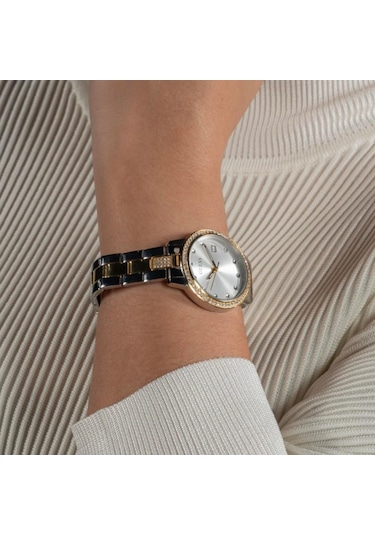 Guess Gugw0725l1 Altın Kaplama Taşlı Kadın Kol Saati