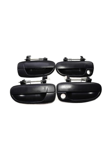 Adet Ön Arka Sol Sağ Dış Dış Kapı Kolu Siyah Hyundai Accent 2000-2005 Ne G20241434124 Siyah Diğer