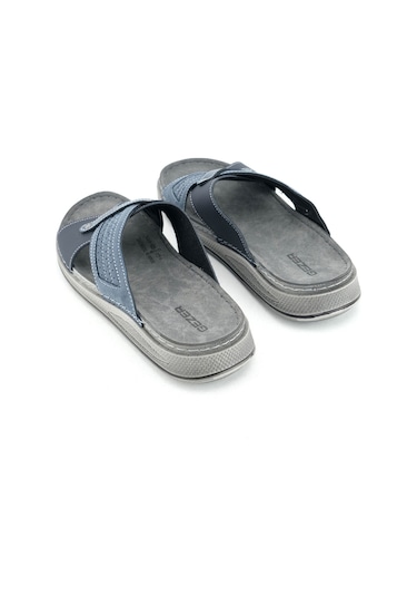 Gezer Yazlık Erkek Tasarım Rahat Taban Günlük Terlik Gt1yme.15657.01.013.k31 Lacivert
