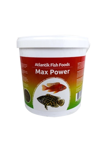 Atlantik Max Power Granulat 3000 Gr Kova Balık Yemi