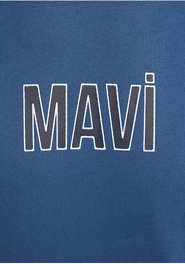 Mavi - Mavi Logo Baskılı Mavi Tişört 0613186-70764 Mavi