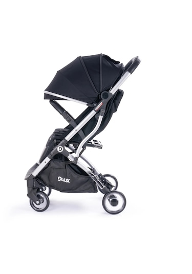 Duux Walker Tek Elle Katlanabilir Kabin Bebek Arabası Siyah