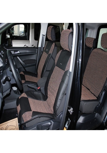 Space Space Deri Kilim Minder Siyah-taba / Klmny184