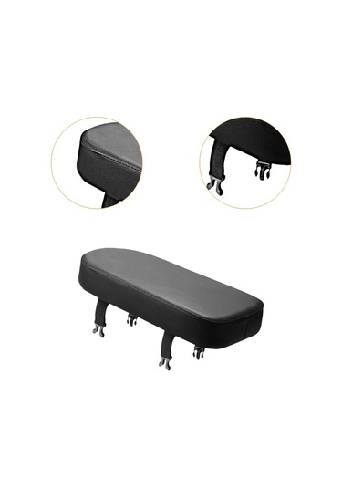 Suntek Arka Raf Koltuk Sünger Yastık Bisiklet Tur Orta Siyah