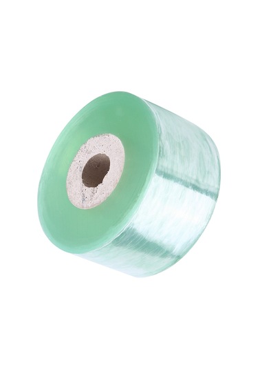 Ximistore9 3cm Genişlikli Yeşil Pvc Aşılama Bandı - Bitki Koruma, Su Kaybını Önleme, Transparan Ve Zırtılı