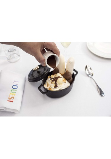Staub 40500-101-0 Mini Güveç, Yuvarlak Kapaklı 10 Cm, 0,25 L, Ind Diğer