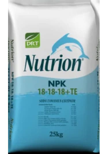 Npk Damlama Gübresi Nutrion 18+18+18+te Dengeli Bitki Besini 5kg