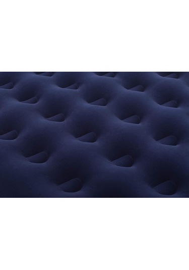 Bestway 67287 Çift Kişilik Şişme Yatak Elektrikli Pompalı 191x137 Lacivert