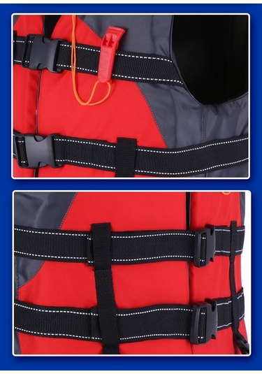 Jian Fan Büyük Yüz Yorme Acil Kurtma Yetişkin Can Yele Turuncu Turuncu