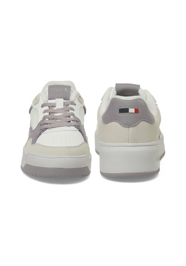 U.s. Polo Assn. Tıana 5pr Beyaz Kadın Sneaker Beyaz-lıla