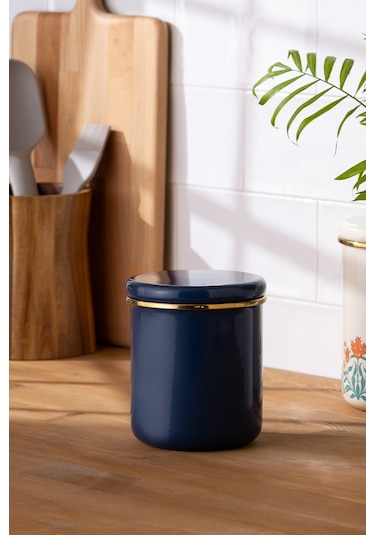 Emsan Hasbahçe Orta Boy Emaye Kavanoz