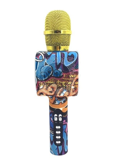 Doppler Graffiti Karaoke Mikrofonu Ses Değiştirme Özellikli Işıklı