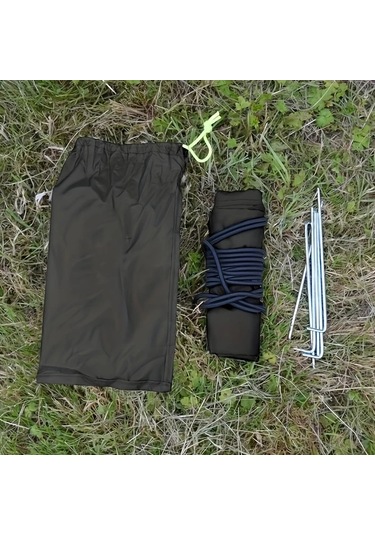 Willowhaven Siyah 1 Takım Polyester Karavan Branda Eteği Ve Rüzgarlık, T5 T6 Vw