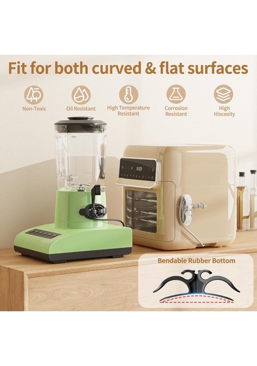 Kosona 6 Adet Beyaz Mutfak Aleti Kablosu Düzenleyici - Kabloları Topla, Sırala Ve Tutan Organizer Fritöz, Blender, Kahve Makinesi, Toaster