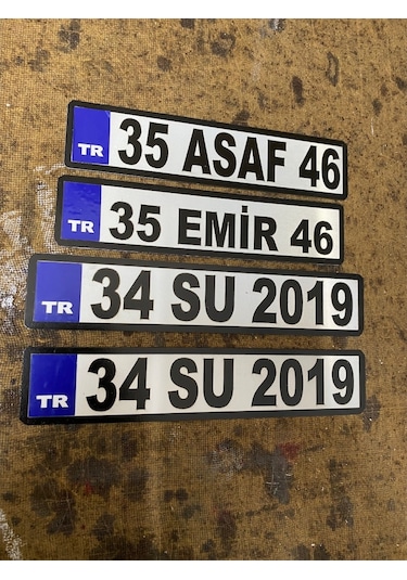 Akülü Araba Plakası 273899207