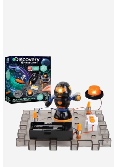 Discovery Robot Spinner Devre Deney Seti Işıklı Stem Oyuncağı 8+ Yaş Eğitici Oyuncaklar