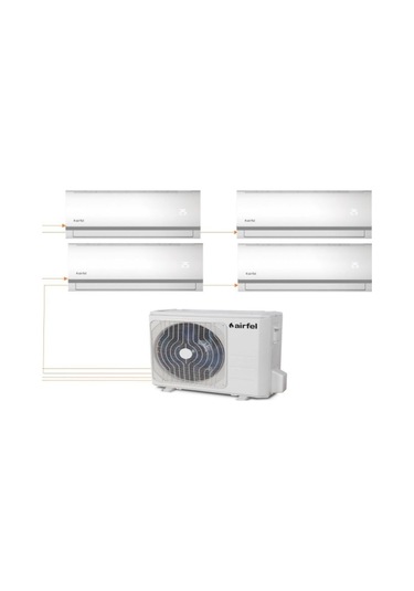 Airfel 36000 BTU 1 Dış + 4 İç Ünite (9+9+12+12) Duvar Tipi Multi Klima