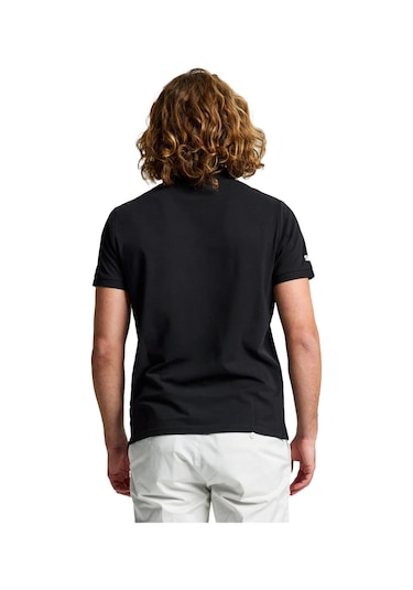 Slam Slam Deck Polo Erkek Siyah Tişört W01 SIYAH