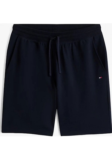 Tommy Hilfiger Erkek Klasik Penye Mavi Şort Mw0mw37240dw5 Mavi