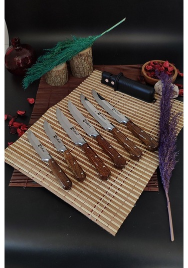 Sürmene 6'lı Mutfak Bıçak Seti Sebze Meyve Et Dilimleme