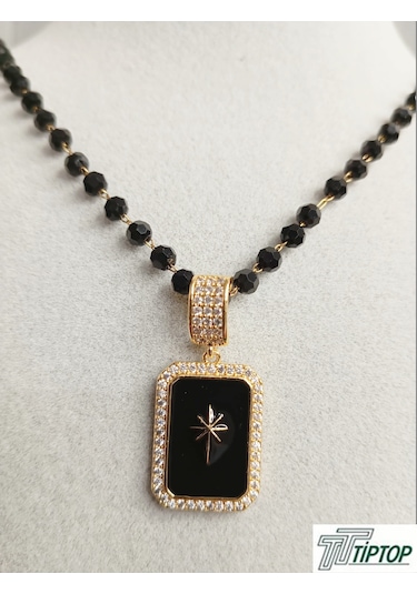 Kutup Yıldızı Model Gold Renk Kolye Gold