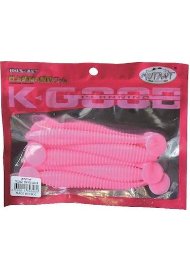 Mutant 3534 Typoon Soft 12cm Levrek Silikonu 5'li Paket Suni Yem 06