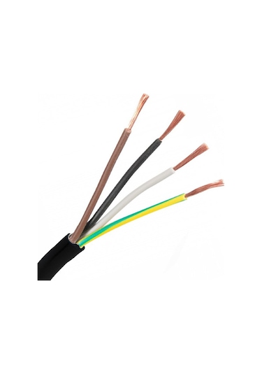 Koç H05vv-f-4x1.5 ,kesit 1.5mm² 4-damar/çok Telli Ttr Kablo
