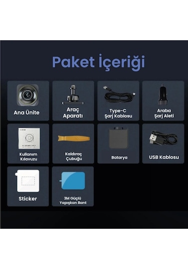 Botslab V9H Araç Ve Aksiyon Kamerası