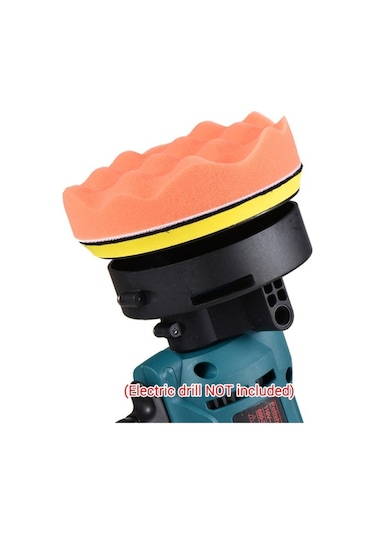 Pazly 11 Parça 5 Araba Cila Pedi Set, Köpüklü Sünger, Yün Kapak, Renkli, Kullanışlı Temizlik Kit