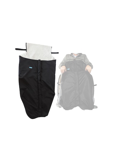 Suntek Yaşlı Siyah Kış Kalın Peluş Polar Astarlı