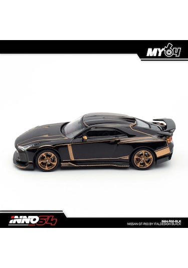 Inno 1/64 Nissan Gt-r50 By Italdesign Black Çok Renkli