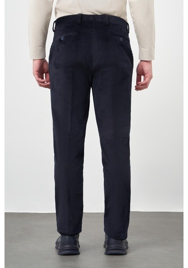Koyu Lacivert Fitilli Desen Kadife Pamuklu Yan Cep Comfort Fit Classic Pantolon 1003245160 Koyu Lacivert Koyu Lacivert Fitilli Desen Kadife Pamuklu Yan Cep Comfort Fit Classic Pantolon 1003245160 Koyu Lacivert
