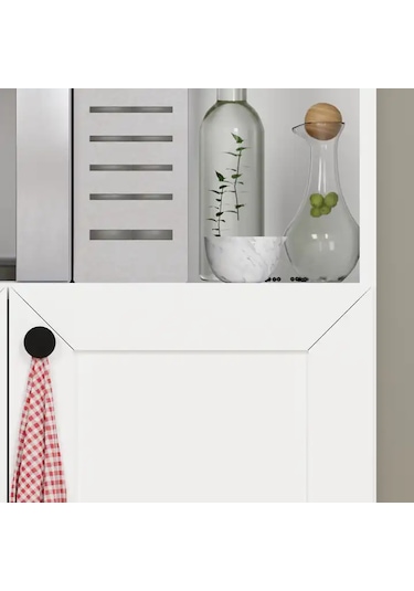 Lucas 4 Kapaklı Çok Amaçlı Dolap, Çok Amaçlı Banyo, Mutfak Ve Mikrodalga Fırın Dolabı - Beyaz Beyaz Lucas 4 Kapaklı Çok Amaçlı Dolap, Çok Amaçlı Banyo, Mutfak Ve Mikrodalga Fırın Dolabı - Beyaz Beyaz