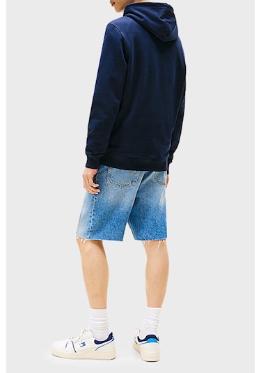 Tommy Jeans Erkek Sweat Dm0dm21623 C1g Lacivert Lacivert