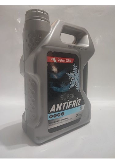 Petrol Ofisi Dört Mevsim Yeşil Süper Antifriz 3 Lt