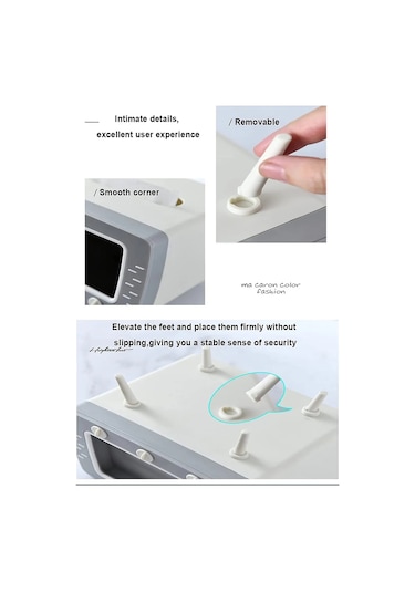 Mavi-çok Fonksiyonlu Tv Şekli Doku Kutusu Cep Telefonu Tutucu Masaüstü Dekorasyon Mutfak Peçetelik Oturma Odası Çeşitli Eşyalar Organizatör