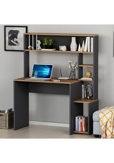 Olivia Çalışma Masası Antrasit Antrasit